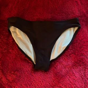 Black bikini bottoms